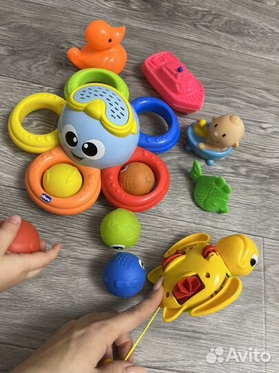 Игрушки для ванной