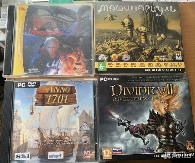 Компьютерные игры на дисках для пк