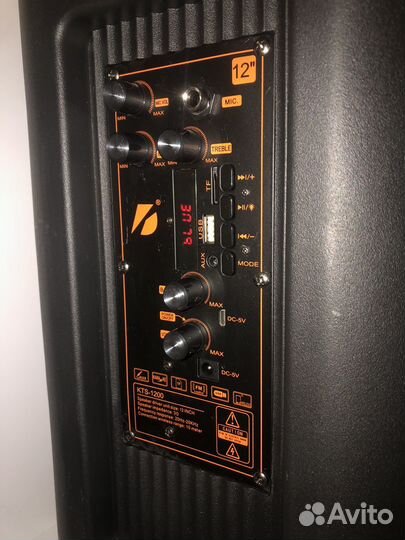 Светомузыкальная колонка с микро Orbita kts-1200