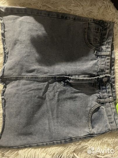 Джинсовая юбка