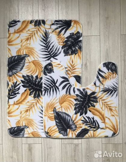 Коврики для ванной и туалета