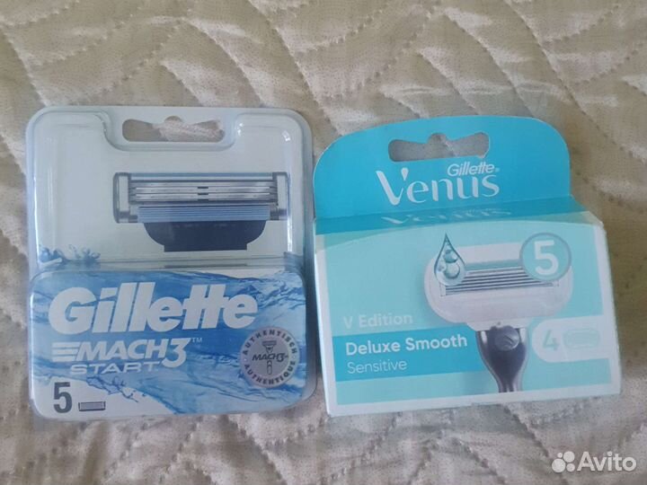 Сменные кассеты Gillette Mach3