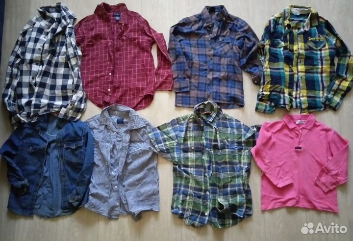 Рубашки, футболки 104-164см