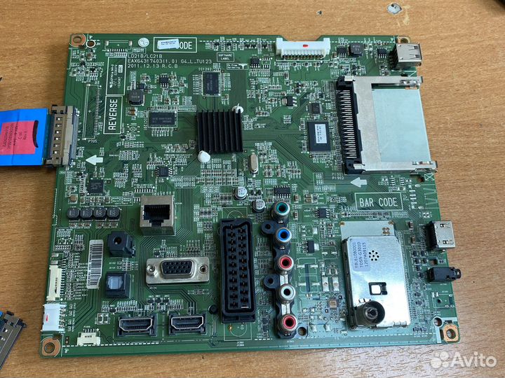 Платы телевизора