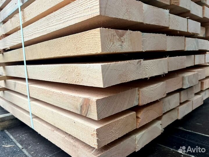 Доска обрезная 25х150х6000мм от производителя