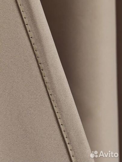 Шторы блэкаут готовые (какао)