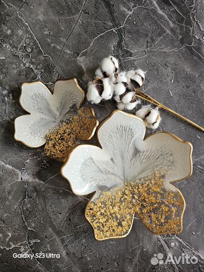 Фруктовница и конфетница из эпоксидной смолы