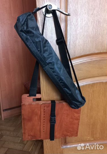 Этюдник палитра навесная + мольберт, комлект