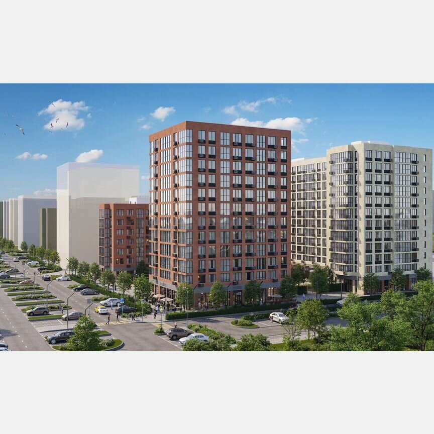 3-к. квартира, 65,9 м², 6/12 эт.