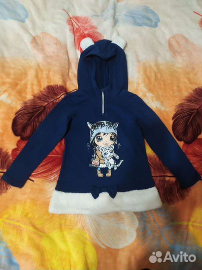 Толстовка для девочки