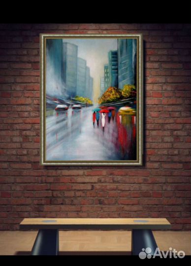 Картина маслом пейзаж