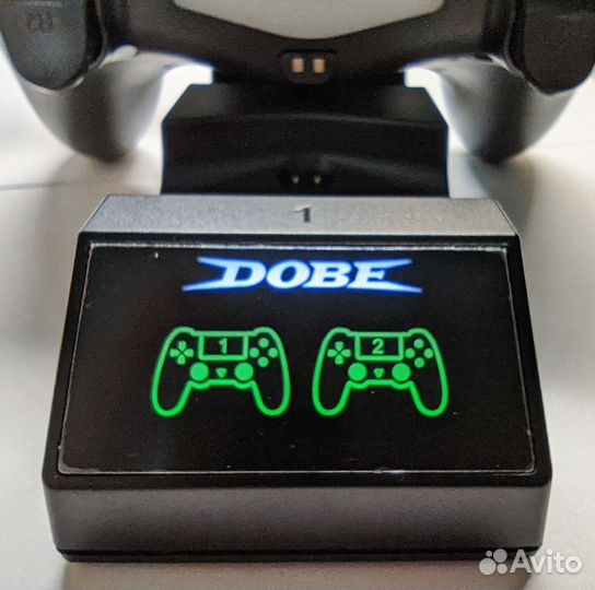 Зарядная станция для двух джойстиков,геймпадов ps4