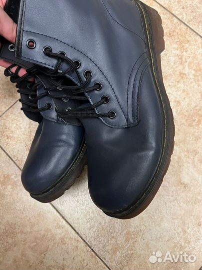 Ботинки зимние синие мужские 44