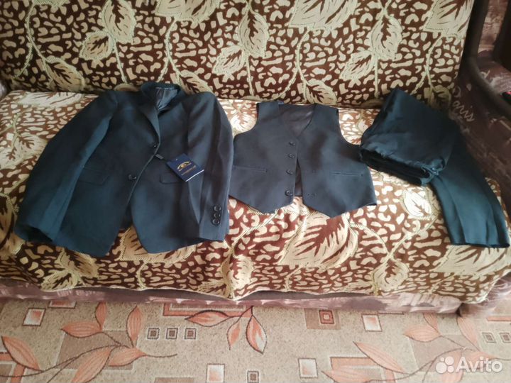 Школьный костюм для мальчика 140