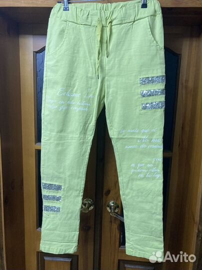 Шикарные брюки спорт шик из Италии