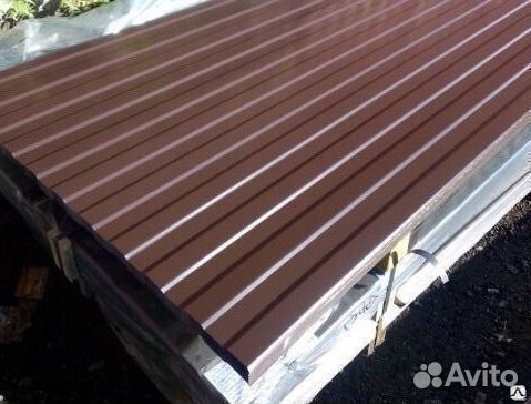 Профлист С8 шоколад