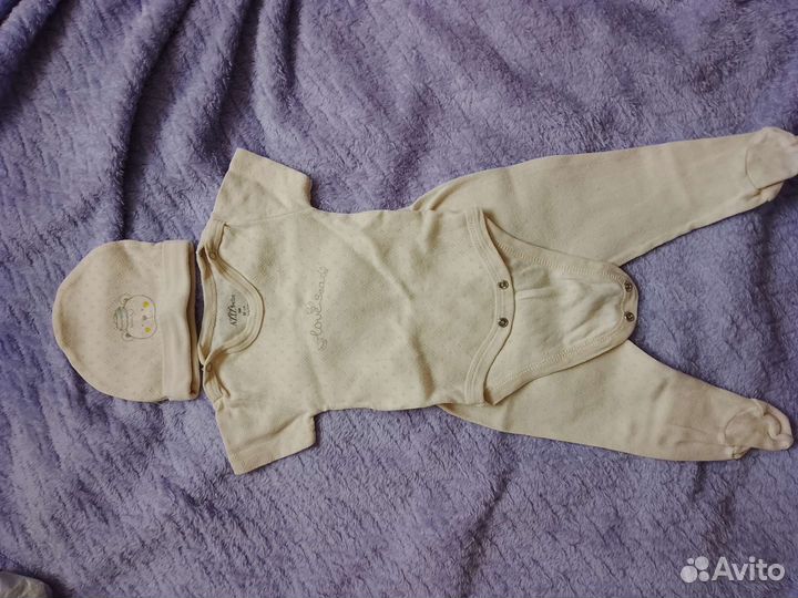 Вещи от 0 до 6 месяцев