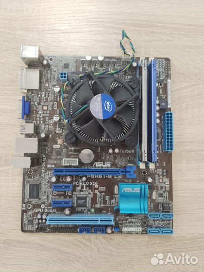 Asus P8H61-M LE + Core i3-2100 + 4GB