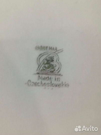 Тарелки чехословакия богиема
