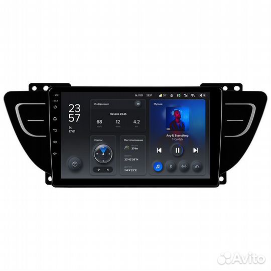 Магнитола Джили Атлас 2016-2020 Андроид Teyes X1