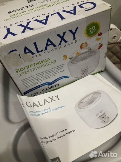 Йогуртница galaxy на 4 места