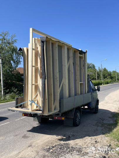 Грузоперевозки газель открытая бортовая