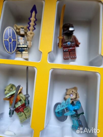 Кейс для хранения минифигурок lego с фигурками