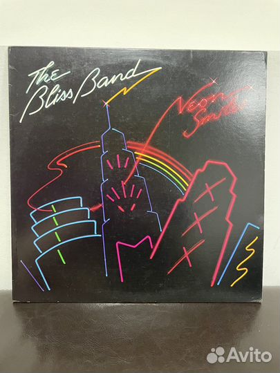 The bliss band Neon smiles 1979 USA винил