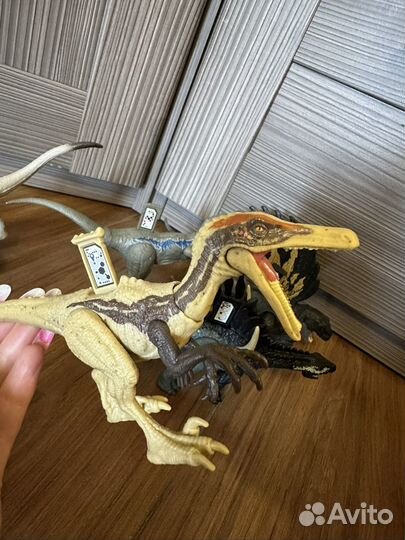 Динозавры jurassic world mattel оригинал