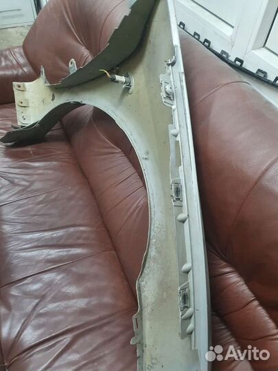 Крыло переднее левое peugeot 207