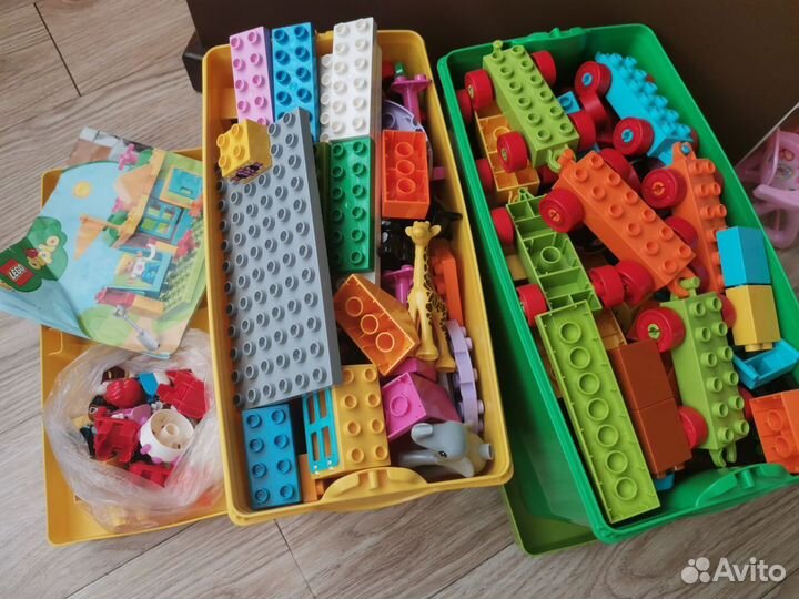 Наборы Lego duplo. 7 шт