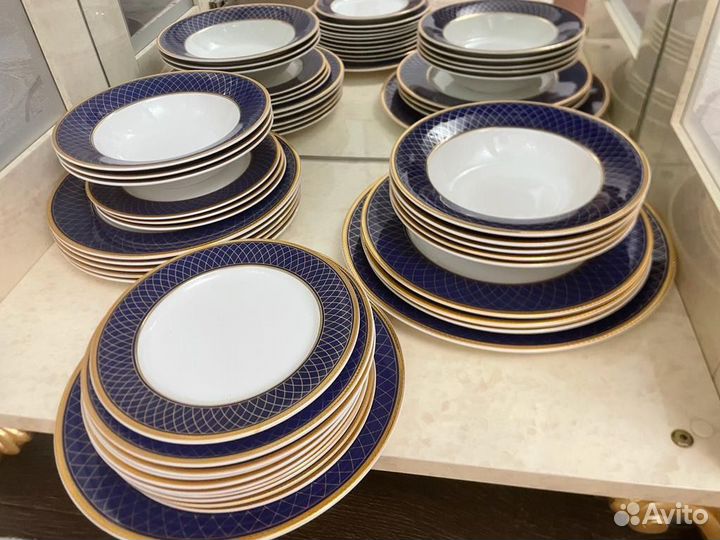 Набор столовой посуды на 12 персон Zepter Cobalt