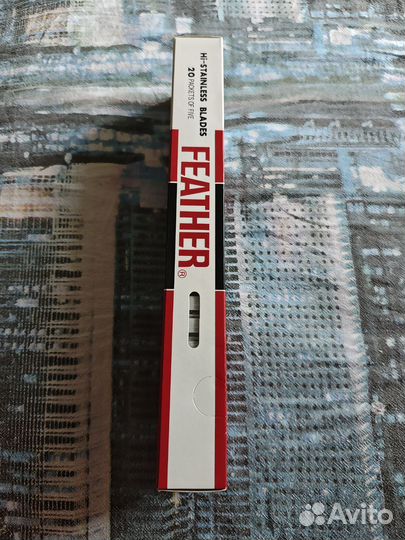 Лезвия для бритья feather