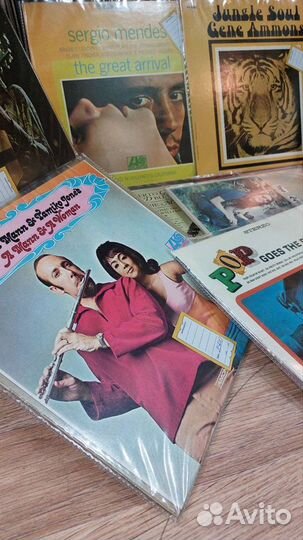 Виниловые пластинки в ассортименте