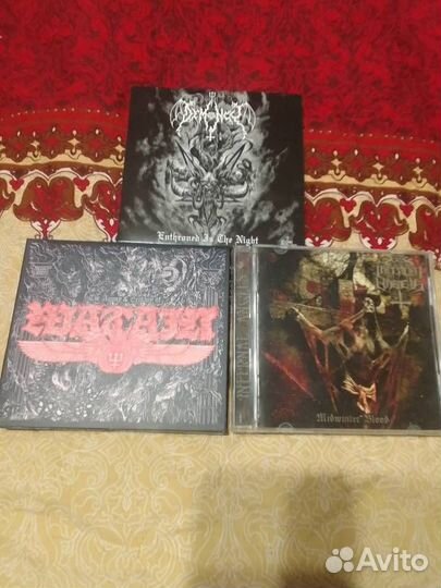Музыкальные cd диски black metal