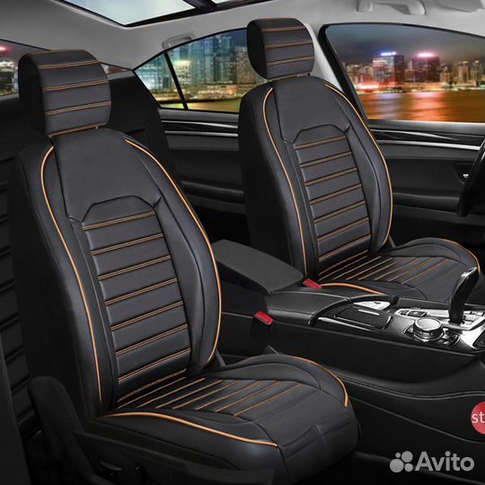 Авточехлы из экокожи