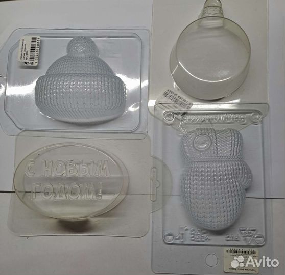 Пластиковые формы для мыла