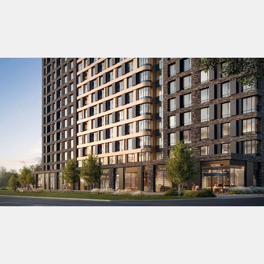 3-к. квартира, 97,4 м², 17/17 эт.