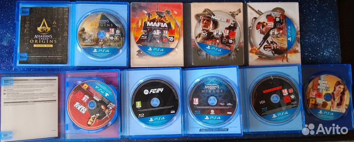 Игры для Sony playstation 4 диски ps4