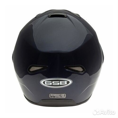 Шлем модуляр GSB G-339 черный/матовый