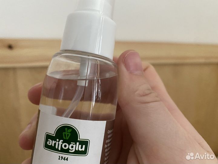 Натуральная розовая вода спрей из Турции