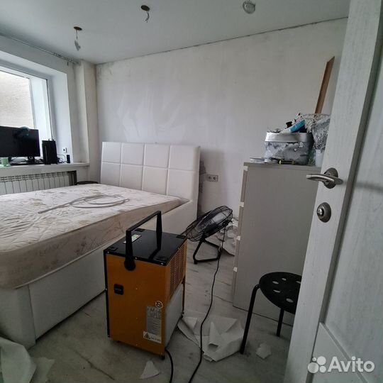 Просушка помещений, сушка дома, потоп, осушитель