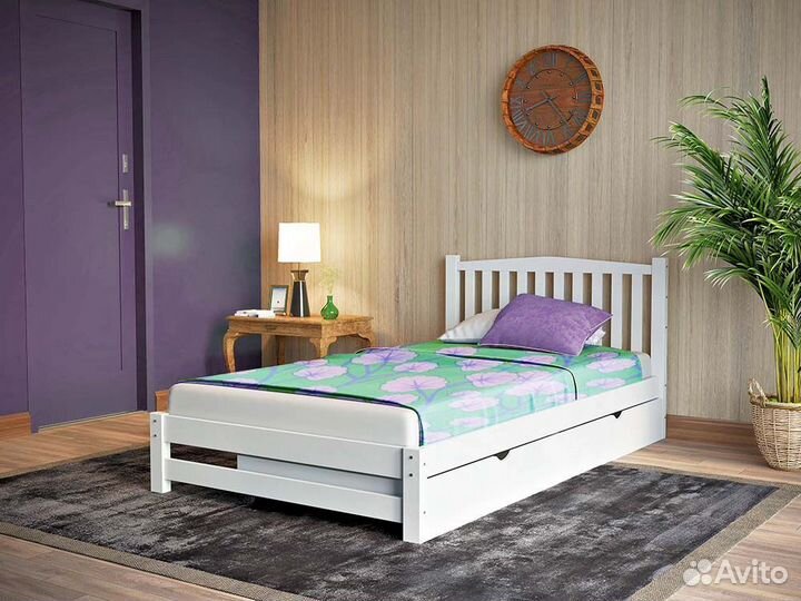 Кровать из массива 2-спальная 