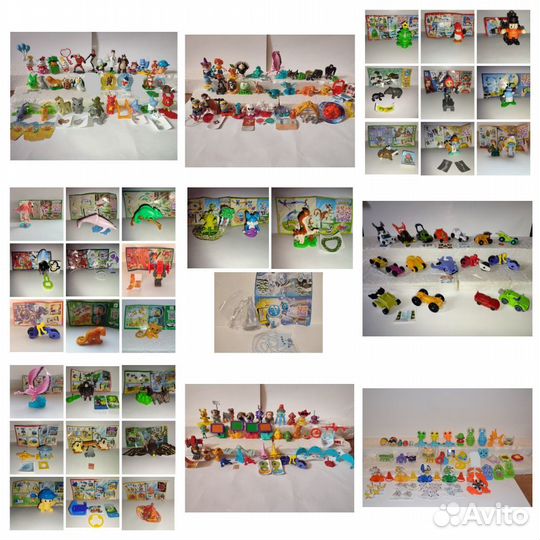 Игрушки из киндеров