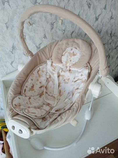 Детские электронные качели (+шезлонг)