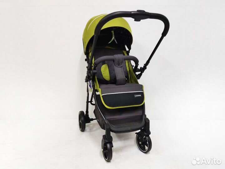 Коляска Luxmom 3102 с перекидной ручкой