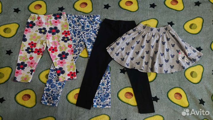 Вещи для девочки 110 116, пакетом 25 шт