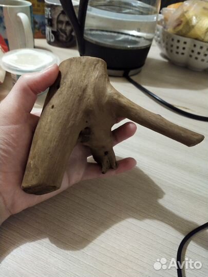 Коряга в аквариум