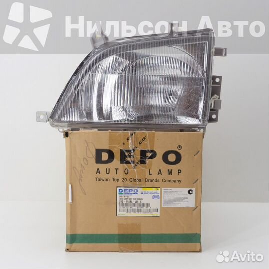 Фара toyota dyna с 1999 г левая, depo