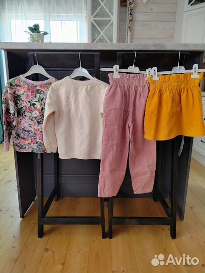 Детские вещи пакетом для девочек 116